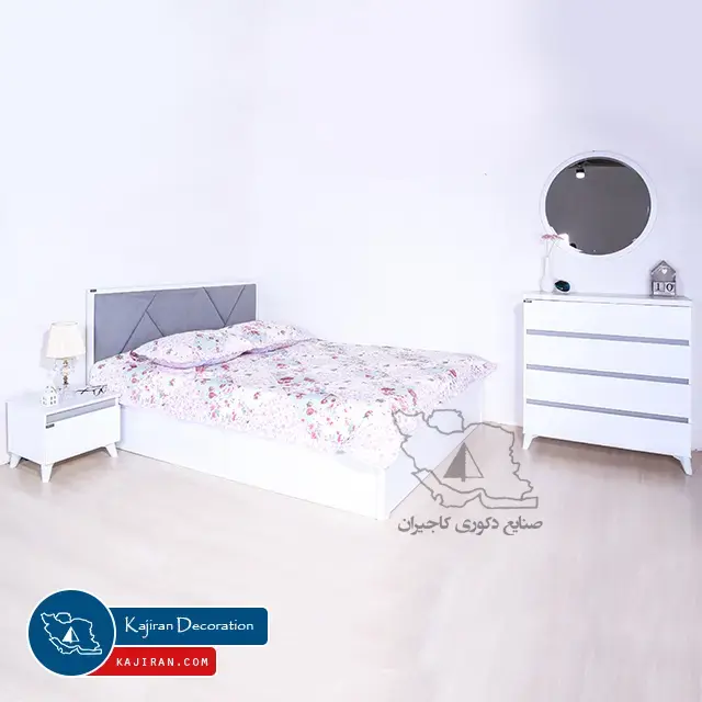 تختخواب دو نفره مدل لمسه